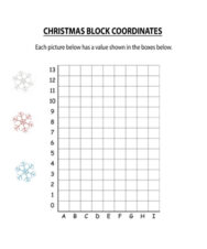 Christmas Block Coordinates Sheet: Download Free Logical Games at ...