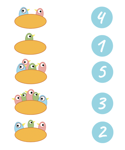 Birds Counting Logical Game