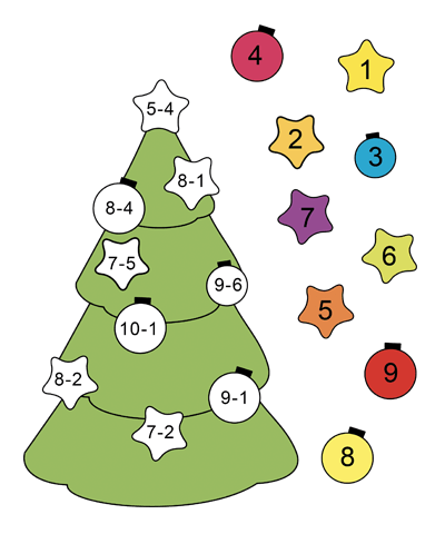 Christmas Counting Worksheet