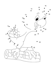 Dot to Dot Bird Worksheet: Free Download & Print