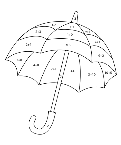 Umbrella Addition Counting Game