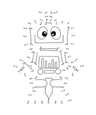 Dot to Dot Robot | Download Free Logical Games