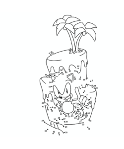 Dot to Dot Sonic the Hedgehog | Download Free Logical Games